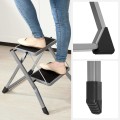 Skládací schůdky Melro 49 cm šedé