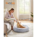 Plyšový pelíšek Fluffys XL 80 cm šedý