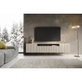 Závěsný TV stolek NEMIO 200 cm kašmírový