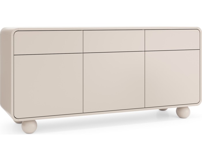 Komoda Albion 160 cm kašmírová
