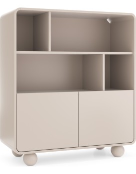 Regál Albion 108 cm kašmírový