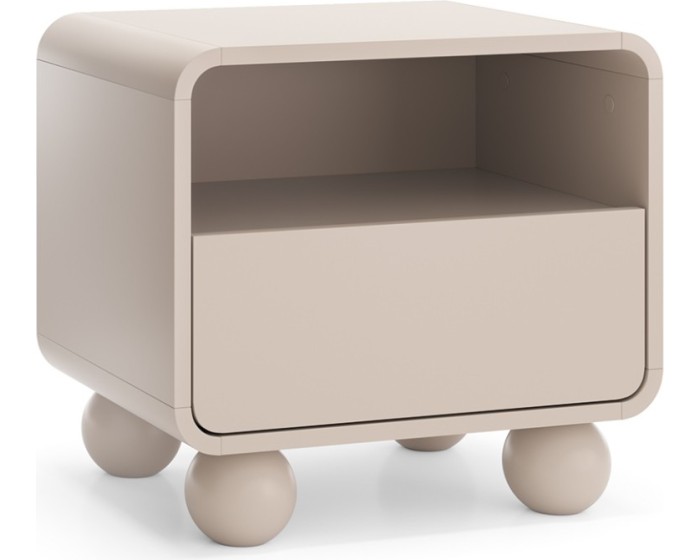 Noční stolek Albion 55 cm kašmírový