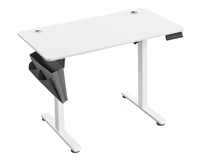 Elektricky nastavitelný psací stůl Vasagle Paradise 120 cm bílý