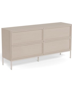 Komoda Palmdale 158 cm šedá