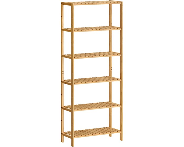 Bambusový regál Coudy 60 cm hnědý