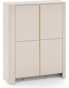 Komoda Bari 103 cm kašmírová