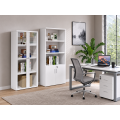 Kancelářská knihovna Houseland Prime Core 01 80 cm bílá