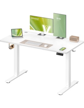 Elektricky nastavitelný psací stůl Vasagle Foral II 120 cm bílý