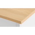 Kuchyňský pojízdný regál Vasagle Moni 60 cm bílý/hnědý