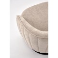 Otočné designové křeslo Basilio cappuccino