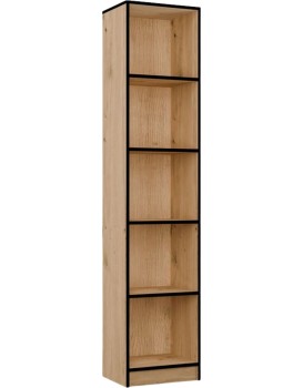 Knihovna R40 40 cm dub Artisan/černá