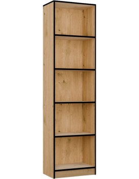 Knihovna R50 50 cm dub Artisan/černá