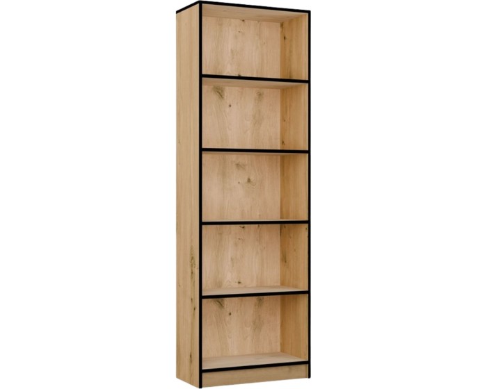 Knihovna R60 60 cm dub Artisan/černá