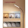 Nastavitelná stojací LED lampa Mikro černá