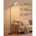 Nastavitelná stojací LED lampa Libo černá