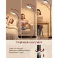 Nastavitelná stojací LED lampa Libo černá