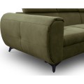 Rozkládací rohová sedací souprava Mona Pik 260 cm Letto 38 khaki pravá