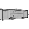 TV stolek Evisa 160 cm dub Artisan
