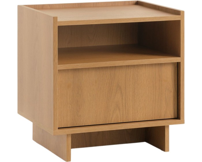 Noční stolek Yasumi 50 cm dub karamelový