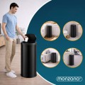 Odpadkový koš se senzorem Robin 40 L černý
