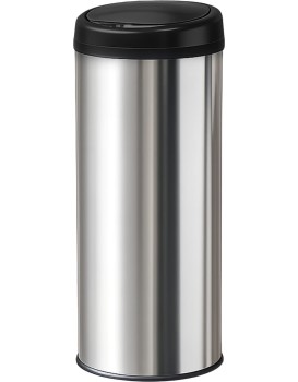 Odpadkový koš se senzorem Robin 50 L stříbrný