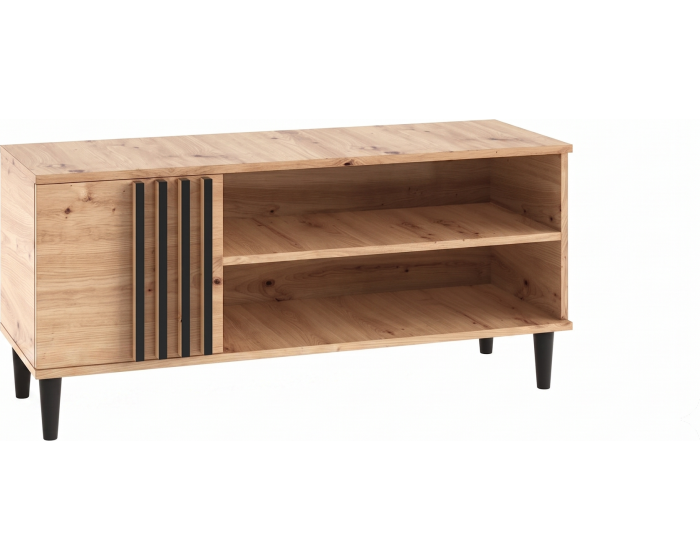 TV stolek Liva 120 cm dub Artisan/černý