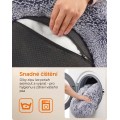 Plyšový pelíšek Fluffys XL 80 cm šedý