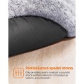 Plyšový pelíšek Fluffys XL 80 cm šedý