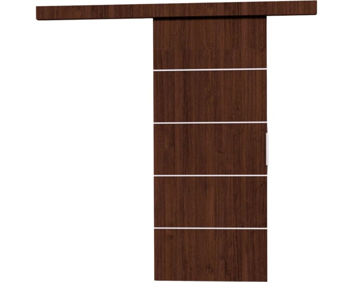 Posuvné interiérové dveře BIELLASI 86x205 cm wenge