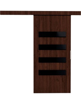 Posuvné interiérové dveře FORLISA 76x205 cm wenge