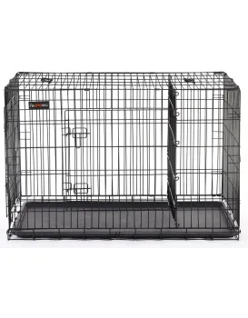 Přepravní klec pro zvířata Dureo 122 cm černá
