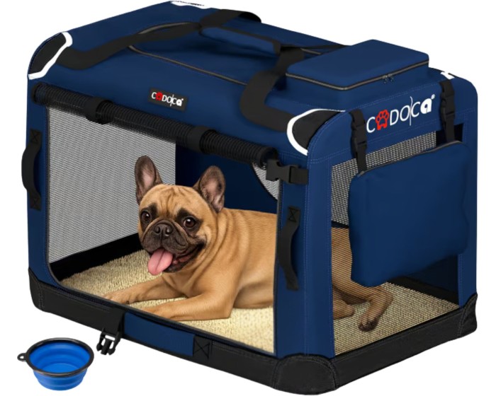 Přenosná taška pro psa Dylan M modrá