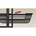 Servírovací stolek Vasagle Fiol 40 cm černý/hnědý