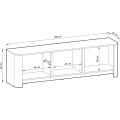 TV stolek Bari 168 cm dub Vicenza