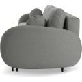 Rozkládací pohovka Soft 232 cm Castel 93 šedá