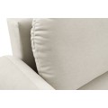 Rozkládací pohovka Soft 232 cm Castel 03 světle béžová