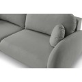 Rozkládací pohovka Soft 232 cm Castel 93 šedá