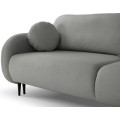 Rozkládací pohovka Soft 232 cm Castel 93 šedá