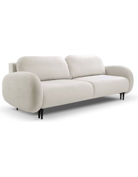 Rozkládací pohovka Soft 232 cm Castel 03 světle béžová