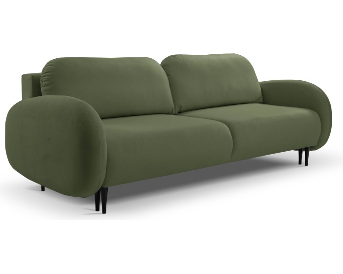 Rozkládací pohovka Soft 232 cm Castel 39 khaki
