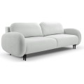 Rozkládací pohovka Soft 232 cm Castel 80 světle šedá