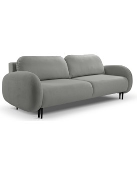 Rozkládací pohovka Soft 232 cm Castel 93 šedá