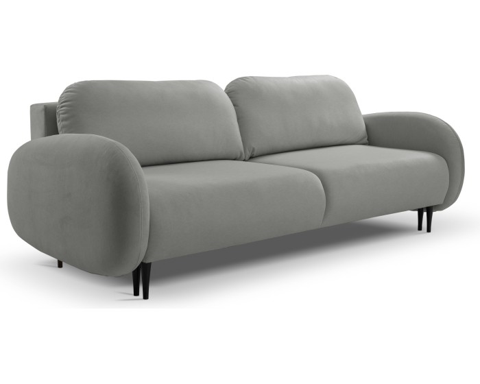 Rozkládací pohovka Soft 232 cm Castel 93 šedá