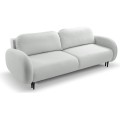 Rozkládací pohovka Soft 232 cm Castel 80 světle šedá