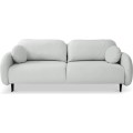 Rozkládací pohovka Soft 232 cm Castel 80 světle šedá