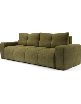 Rozkládací pohovka Soho 259 cm Flow 12 zelená