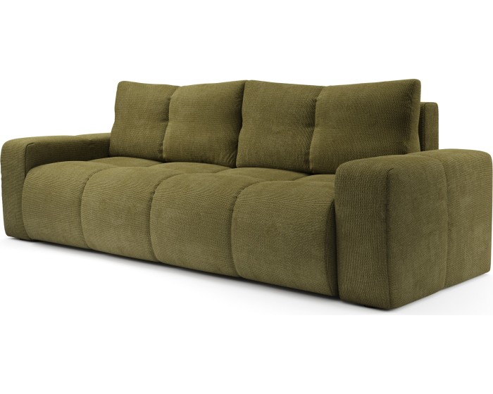 Rozkládací pohovka Soho 259 cm Flow 12 zelená