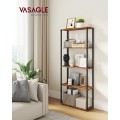 Regál Vasagle Pier 60 cm černý/hnědý