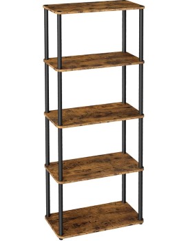 Regál Vasagle Pier 60 cm černý/hnědý