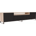 TV stolek NEMIO 200 cm černý/artisan